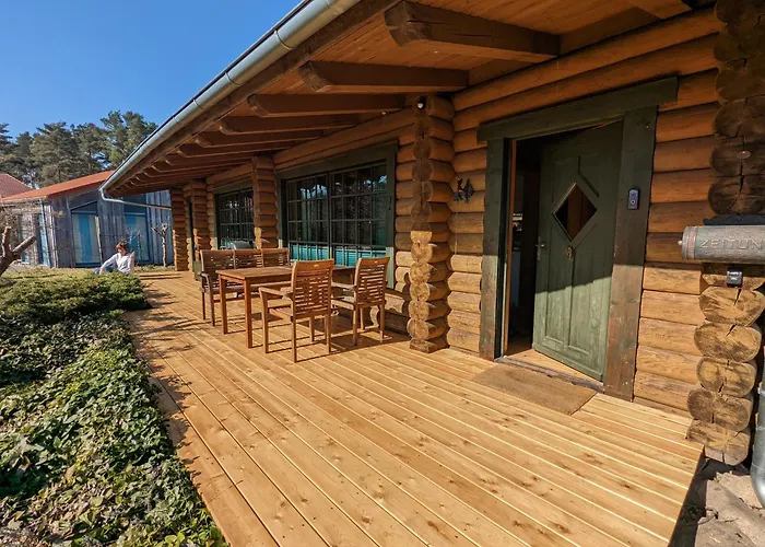 Сasa de vacaciones Blockhaus Fleesensee *